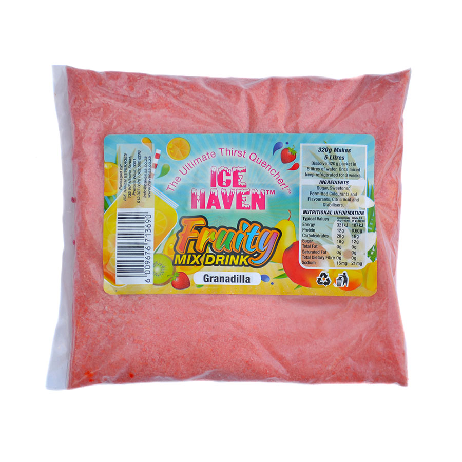 Fruity Mix Powder Blend 350g-Granadilla