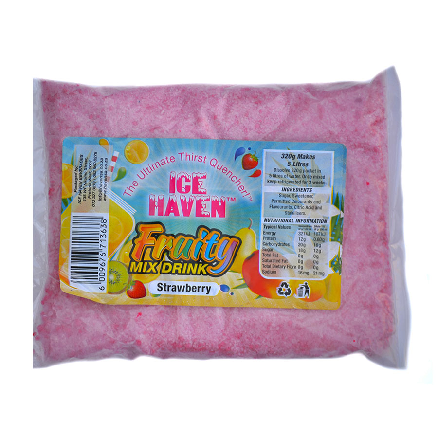 Fruity Mix Powder Blend 350g-Strawberry