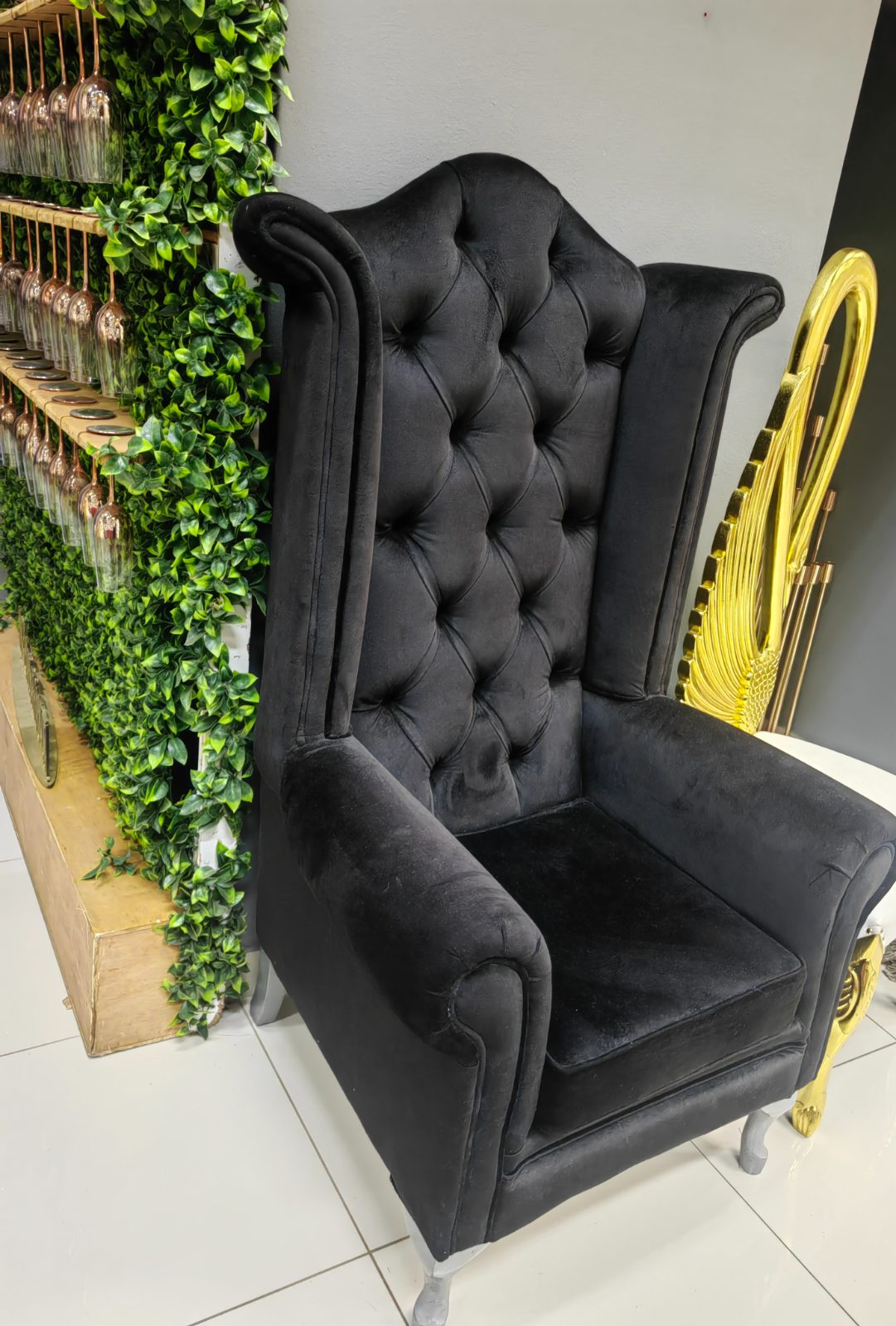 Ocassional Wingback Chair thumbnail 2