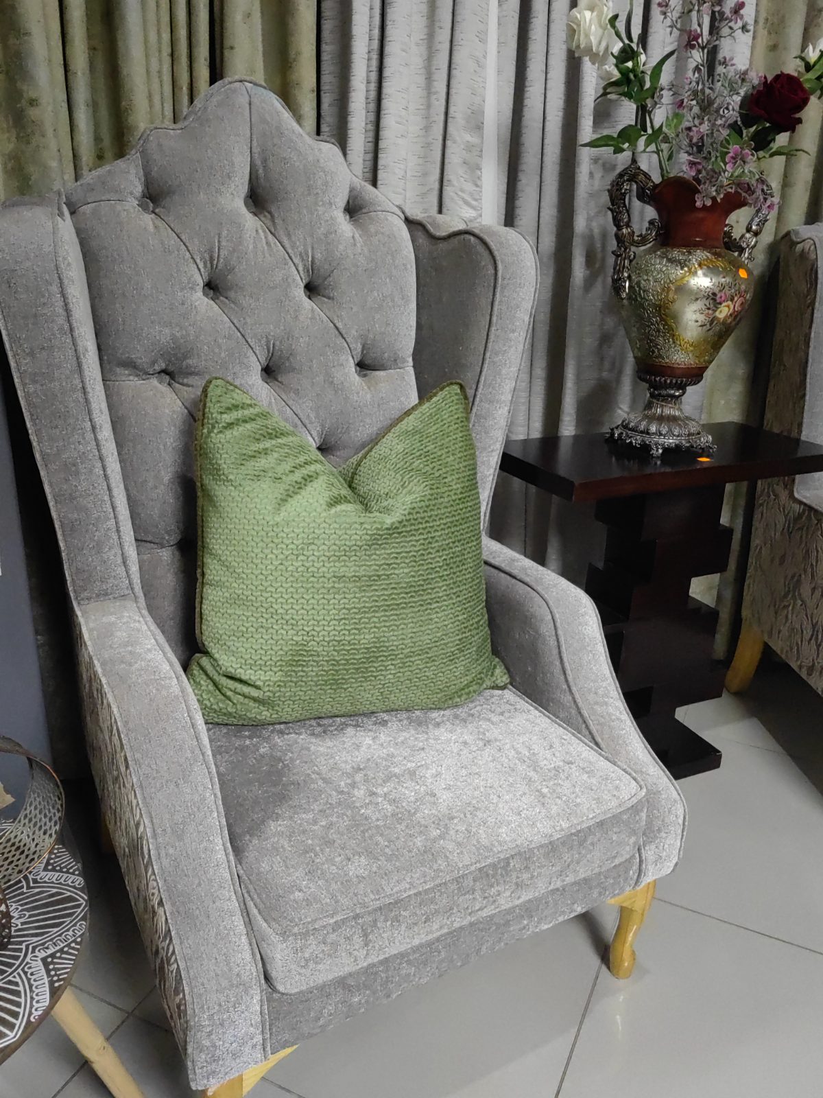 Ocassional Wingback Chair thumbnail 3
