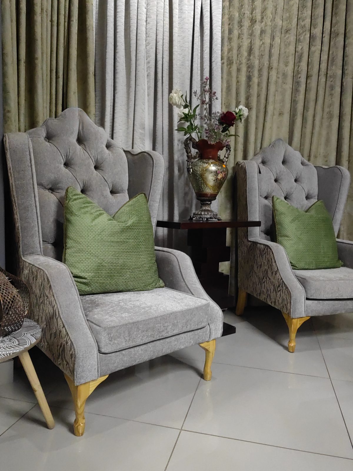 Ocassional Wingback Chair thumbnail 4