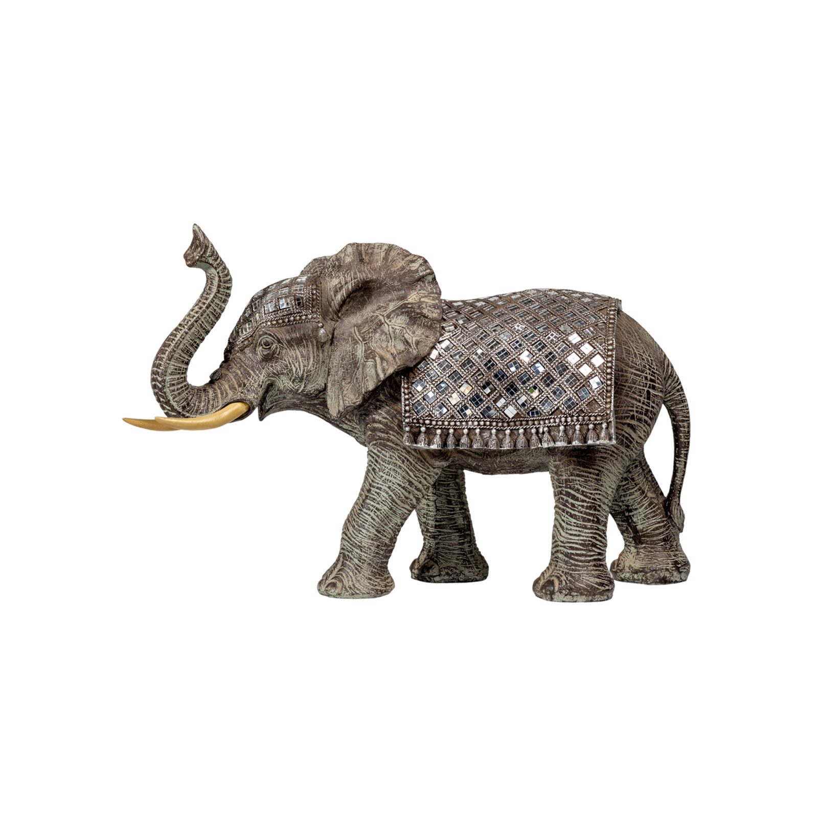 Clay Elephant Sculpture thumbnail 3