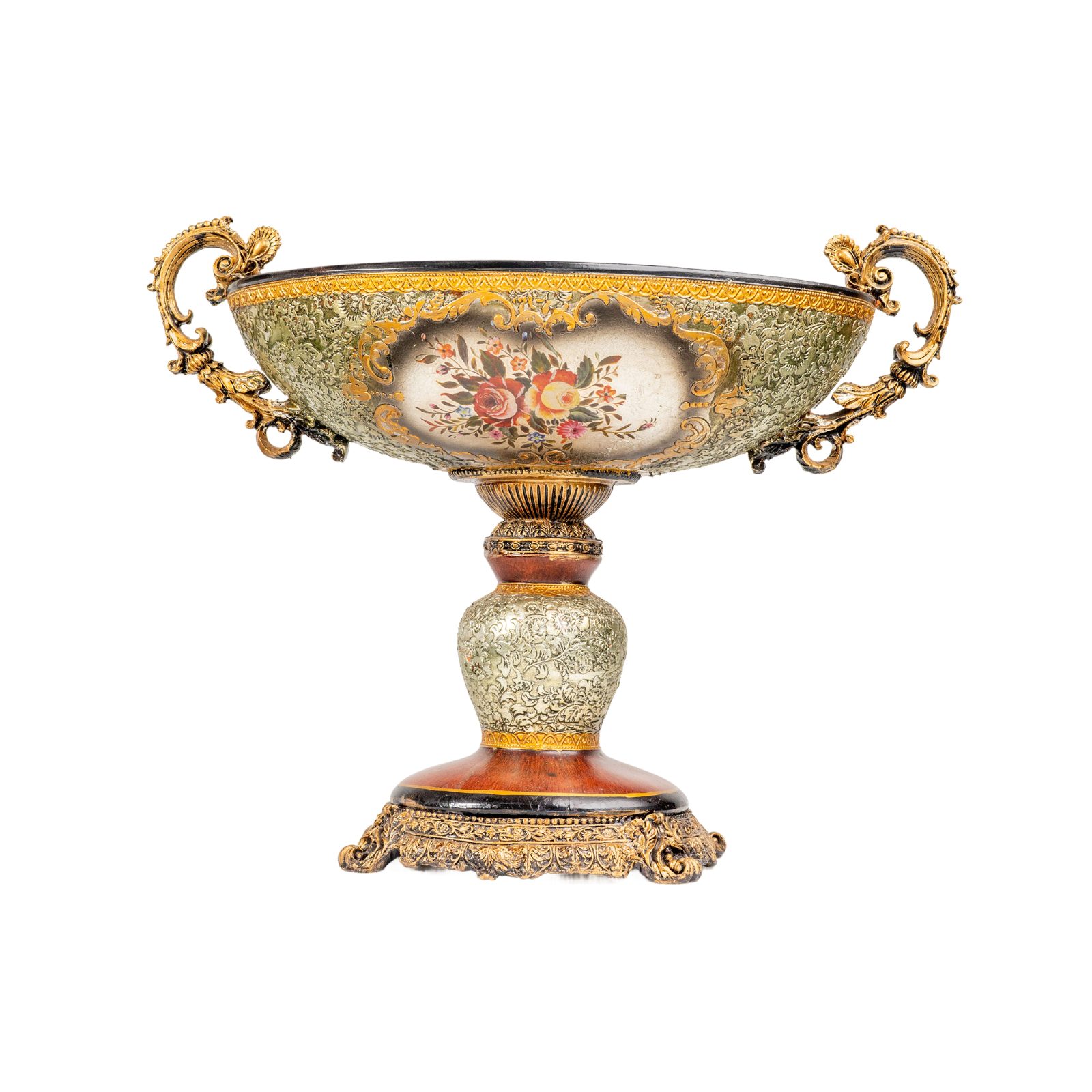 Royal Heritage Ornate Pedestal Centerpiece Bowl