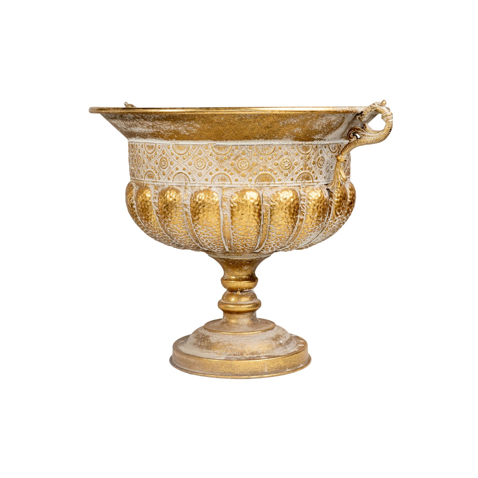 Vintage Gilded Filigree Chalice Urn thumbnail 2