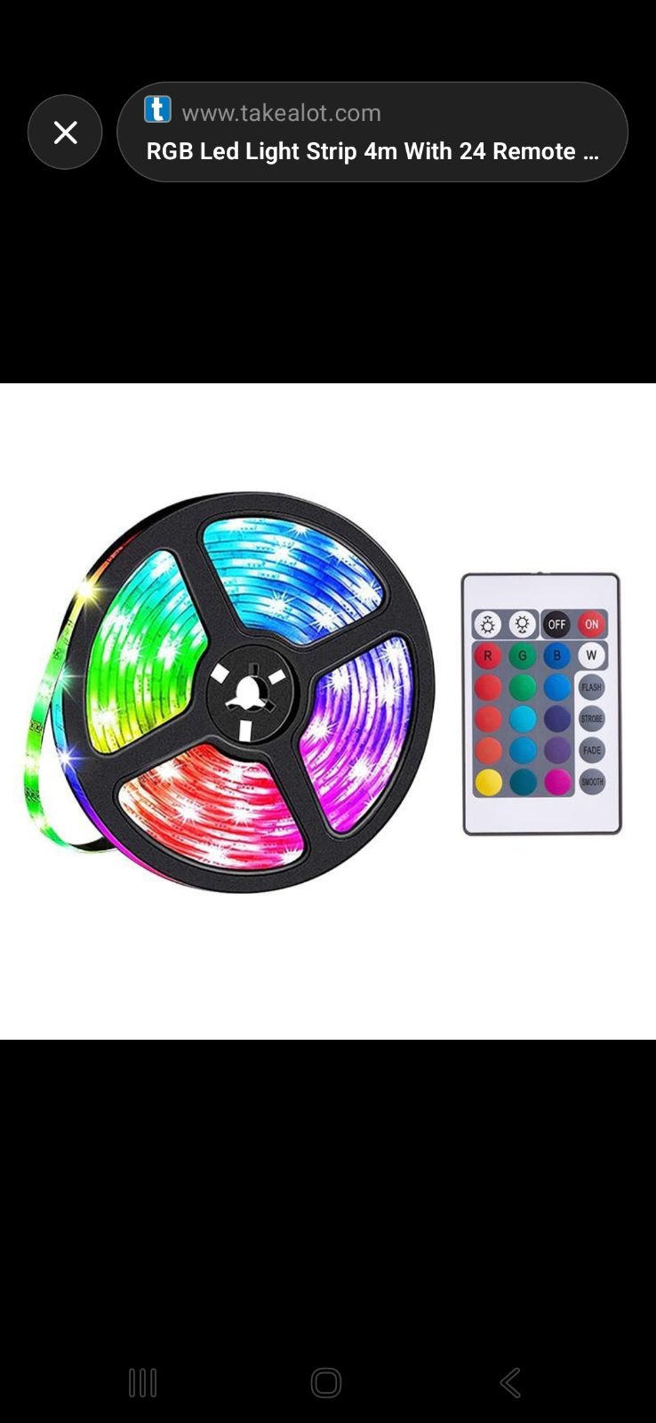 HOCO DL30 Plus RGB LED Strip Lights 2M – TV & Bedroom Lighting thumbnail 5