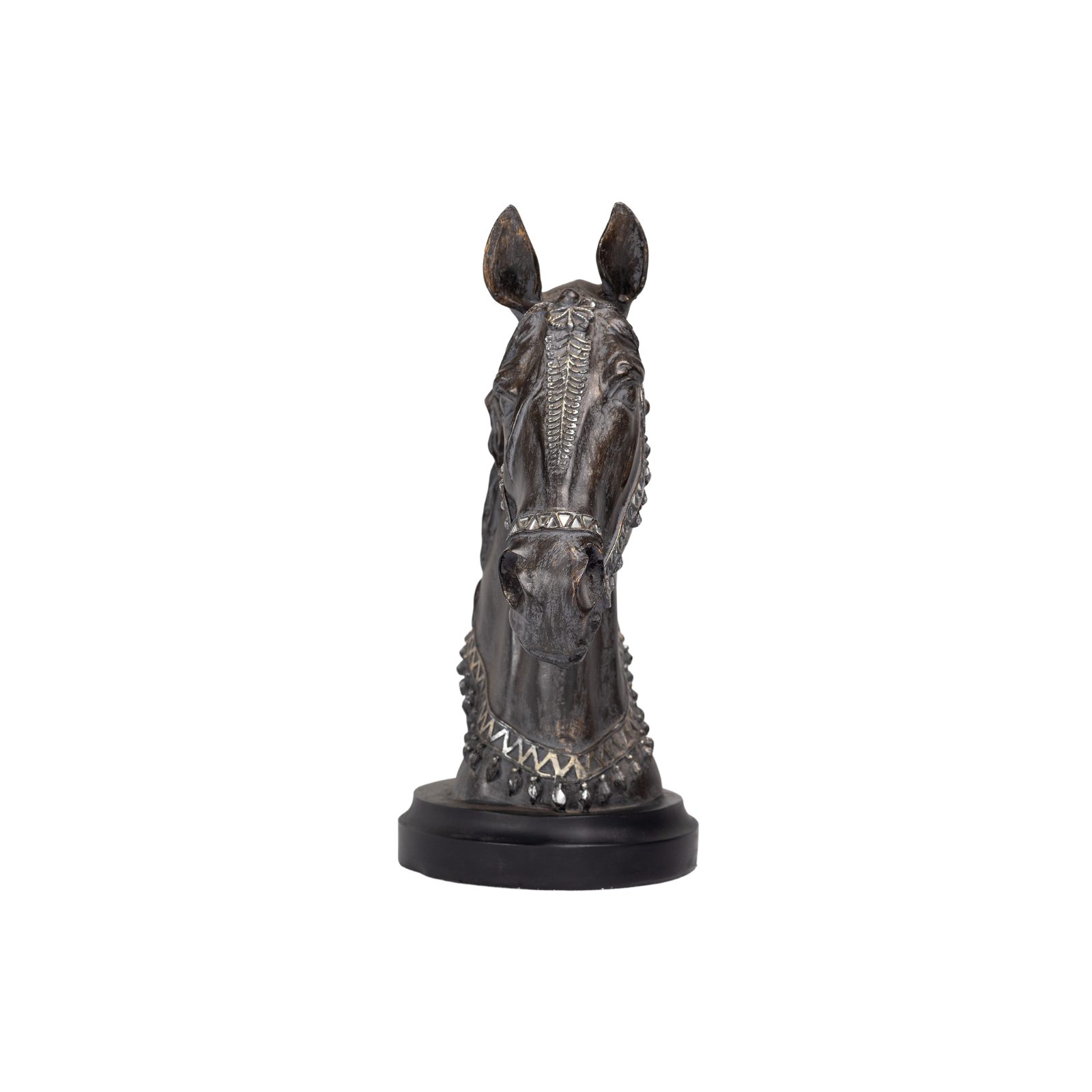 Ornate Equestrian Knight Bust
