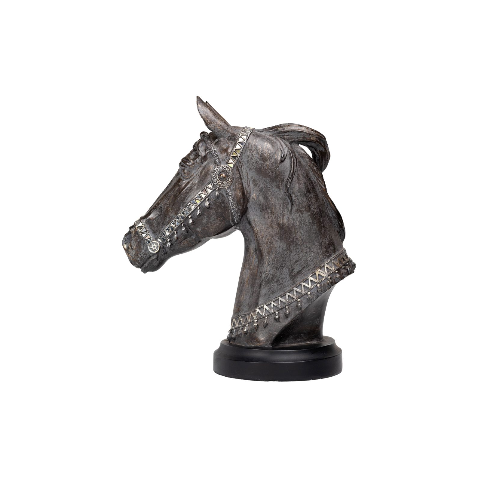 Ornate Equestrian Knight Bust thumbnail 2