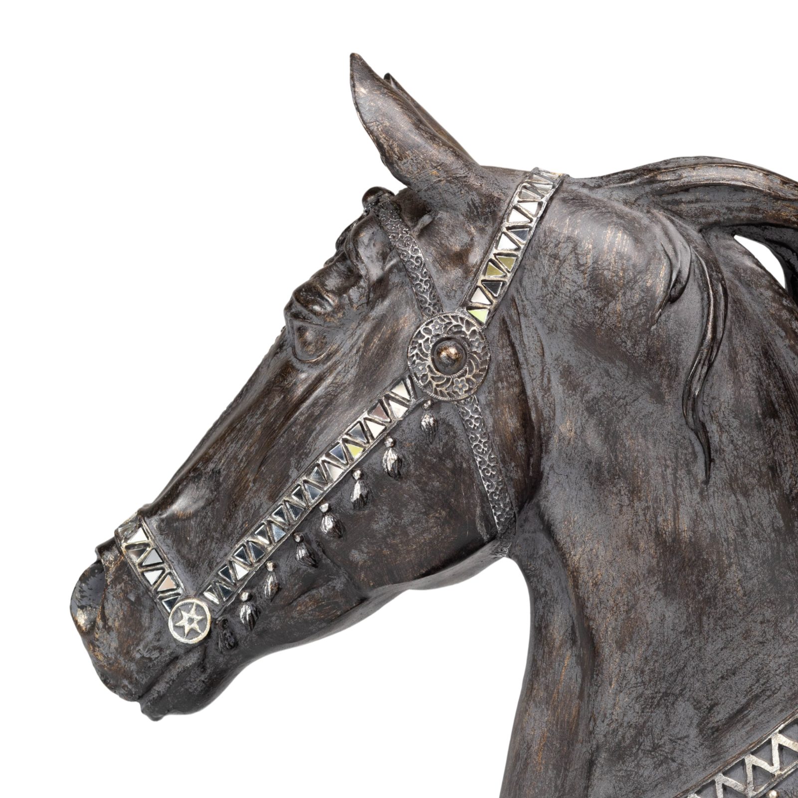 Ornate Equestrian Knight Bust thumbnail 3