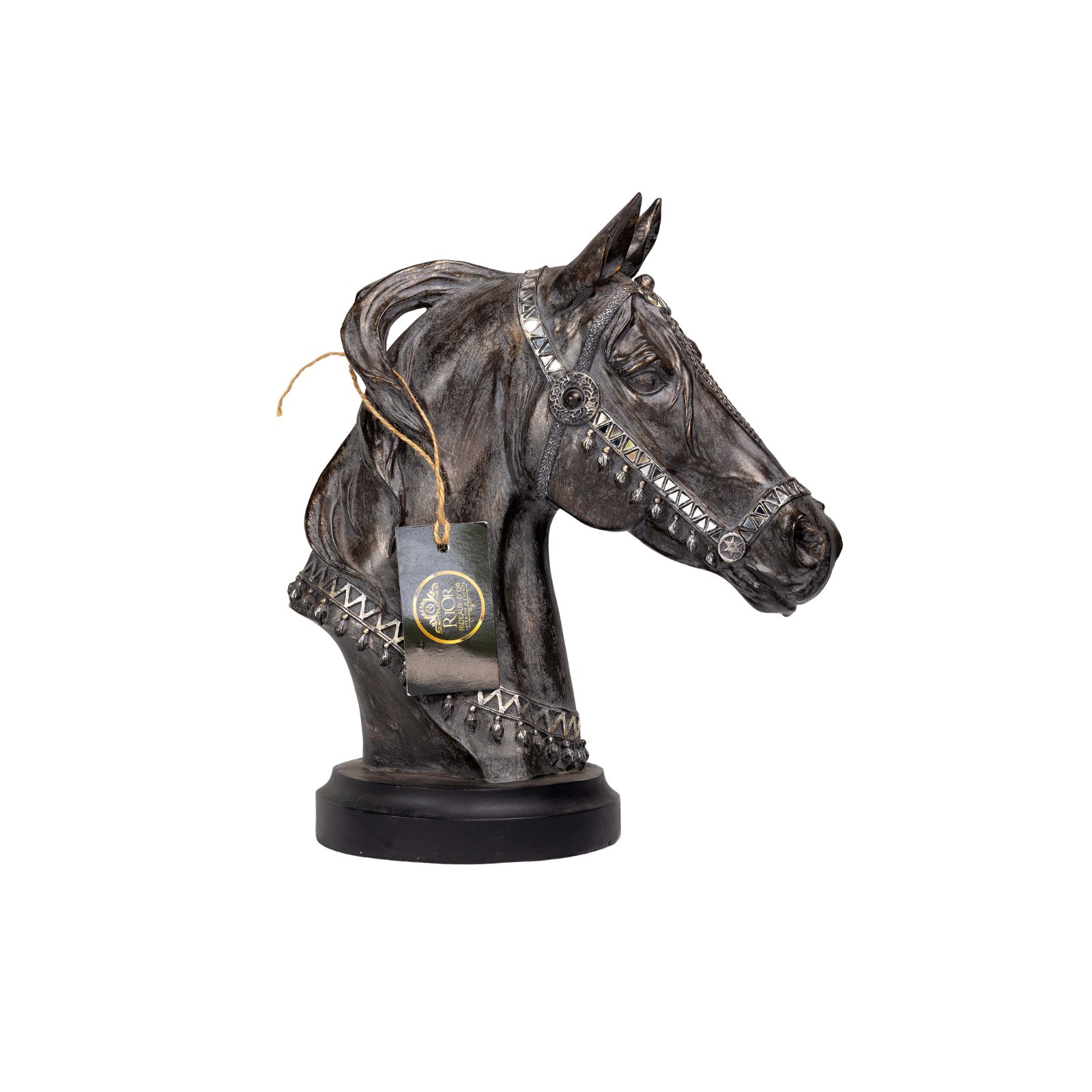 Ornate Equestrian Knight Bust thumbnail 4