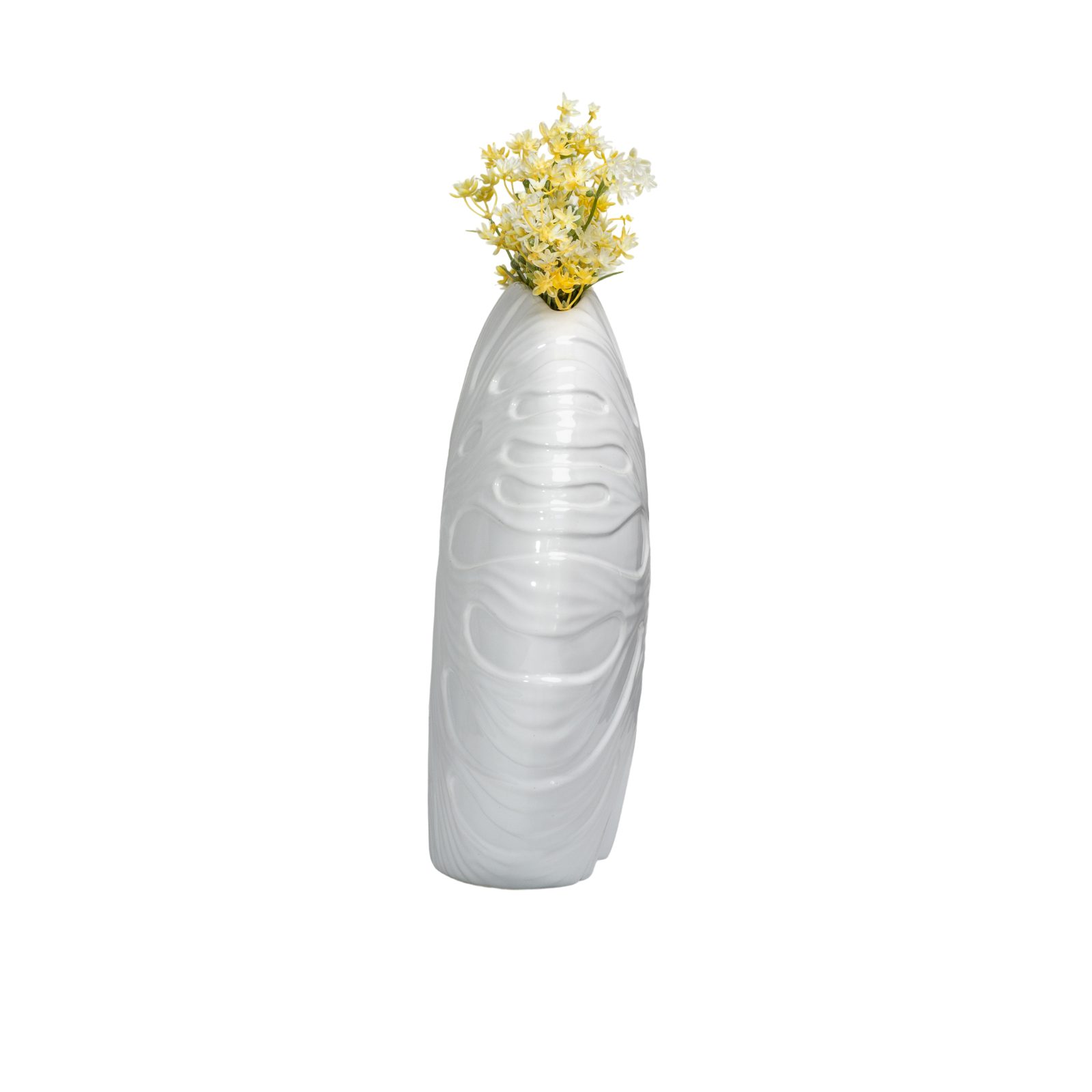 Organic Ripple Disc Vase thumbnail 3