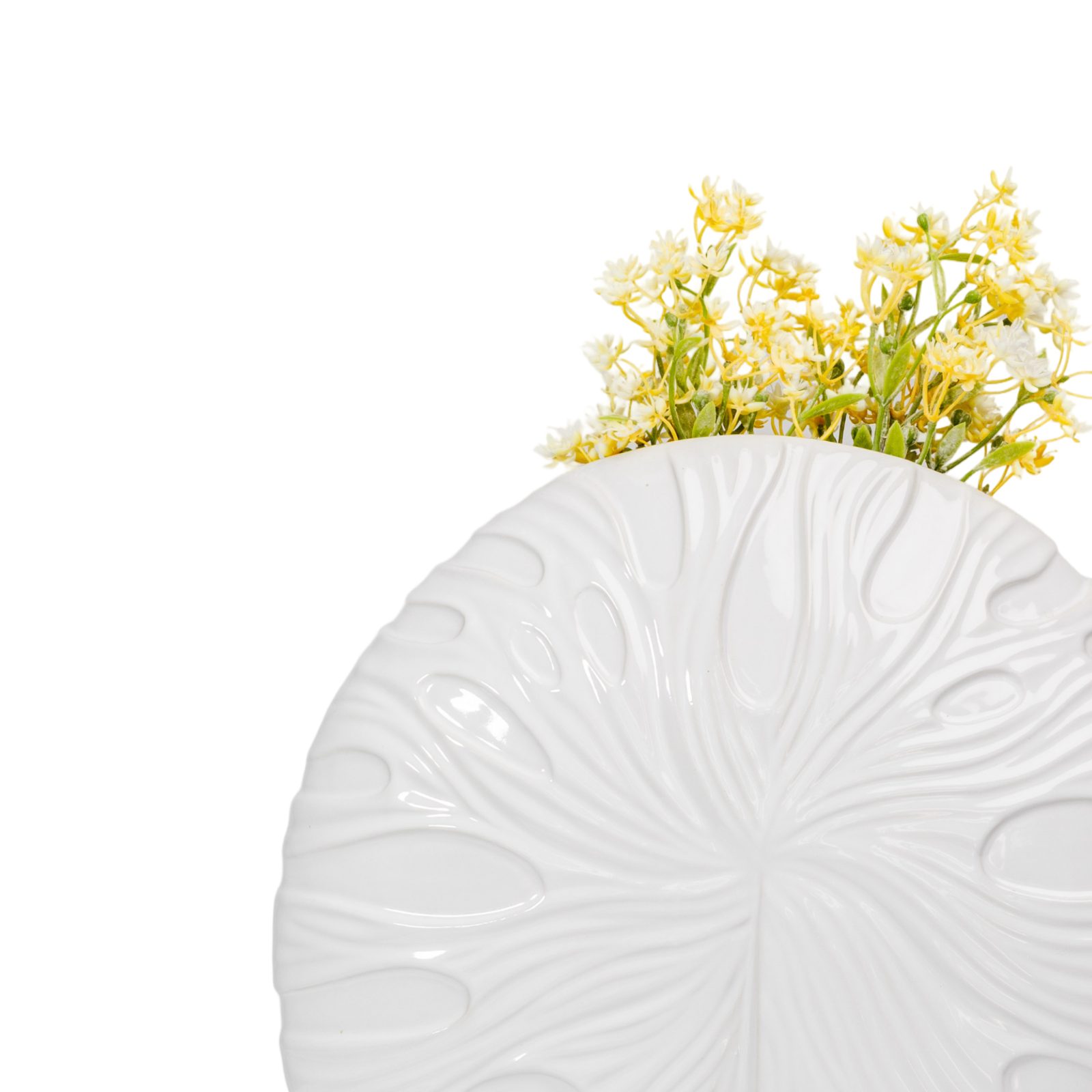 Organic Ripple Disc Vase thumbnail 4
