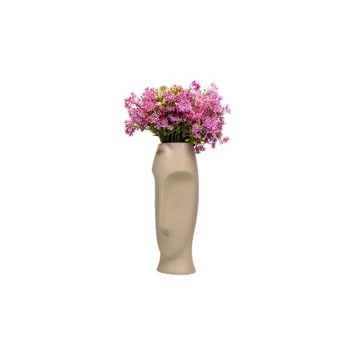 Minimalist Sculptural Face Vase thumbnail 2