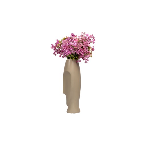 Minimalist Sculptural Face Vase thumbnail 3