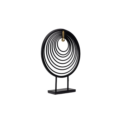 Kinetic Concentric Ring Sculpture thumbnail 2