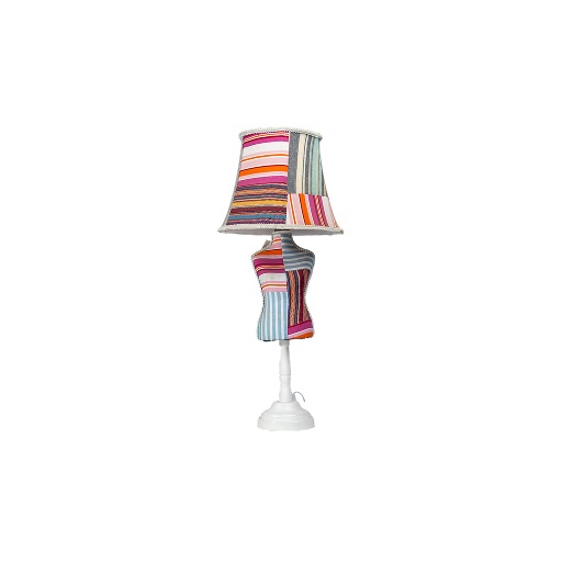 Patchwork Mannequin Boutique Table Lamp