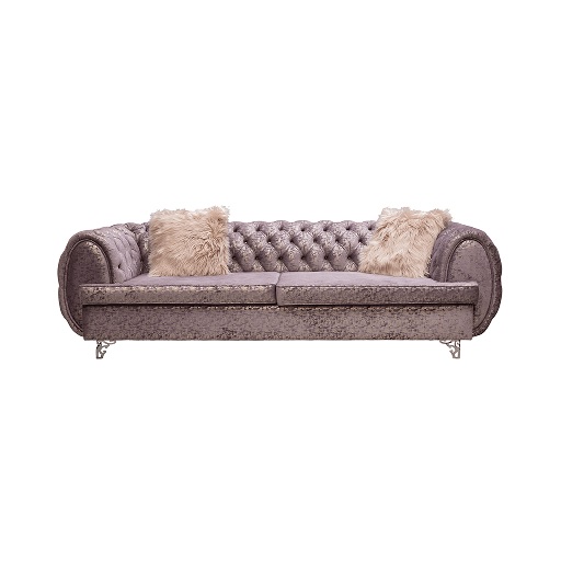 Mauve Velvet Chesterfield Sofa