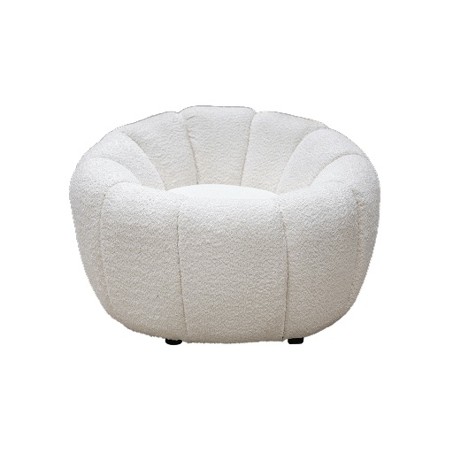Cloud Bouclé Swivel Tub Chair