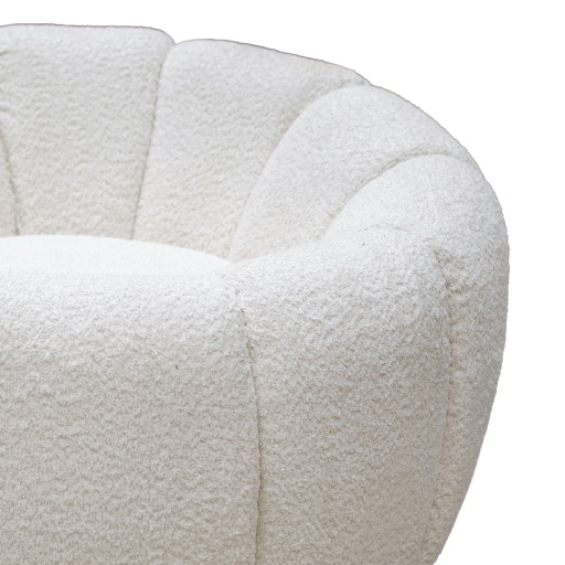 Cloud Bouclé Swivel Tub Chair thumbnail 2