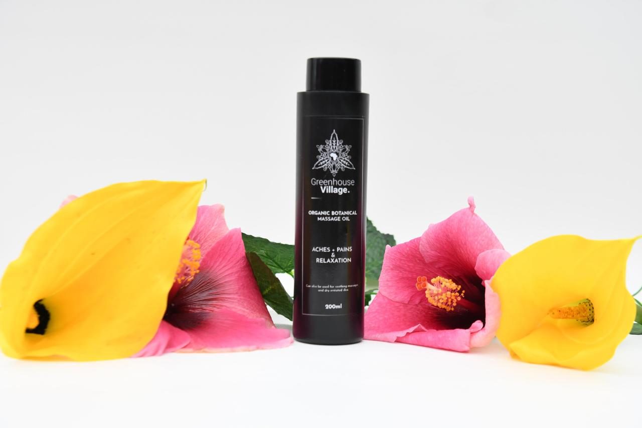 Organic Botanical Massage Oil