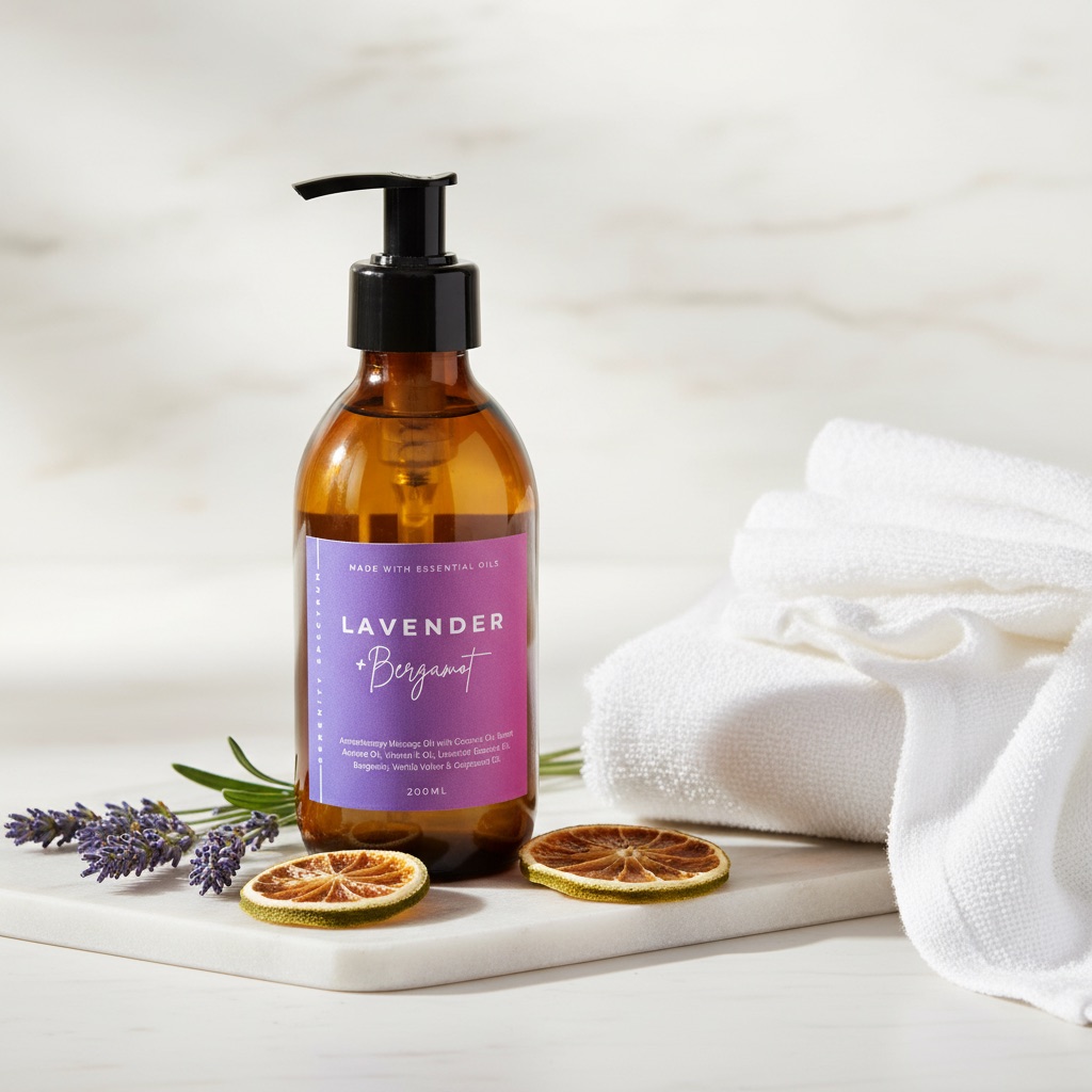 Lavender Massage Oil  thumbnail 2