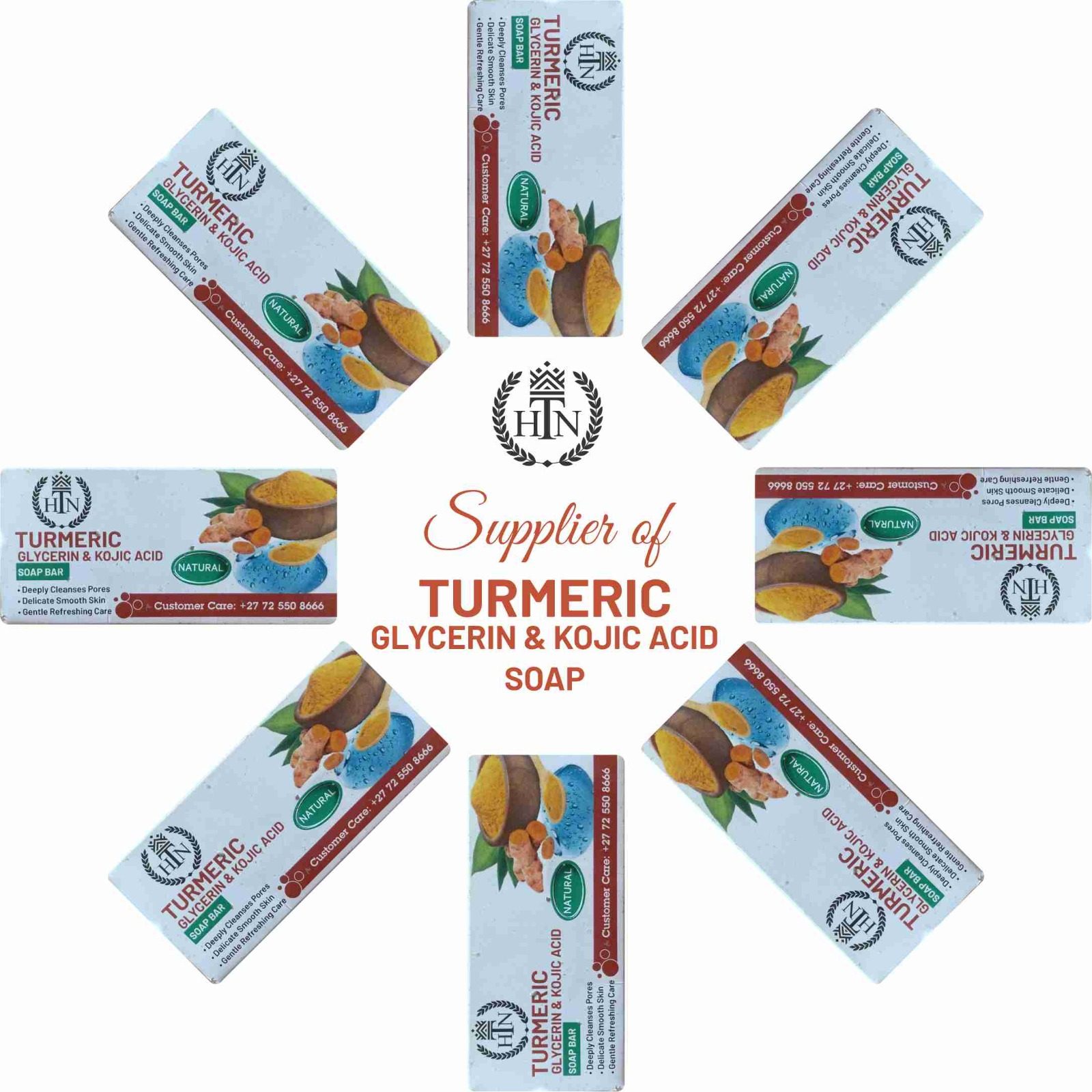 Turmeric Glycerin & Kojic Acid Soap Bar Natural