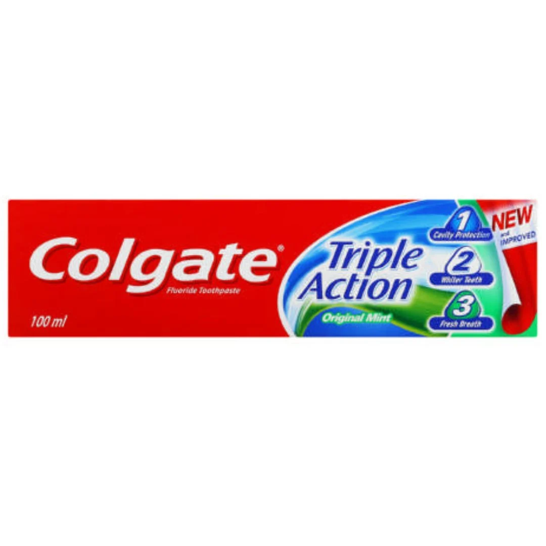 Colgate Triple Action Toothpaste 100ml