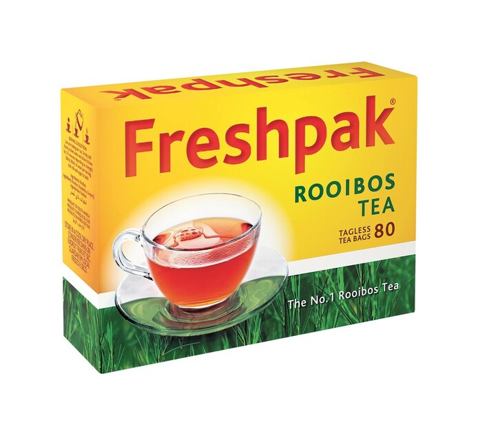 Freshpak Pure Rooibos Tea 80 Tagless Teabags