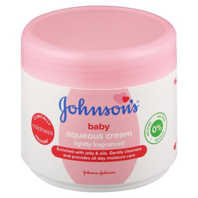 Johnsons Baby Aqueous Cream Fragrance Free 500ml