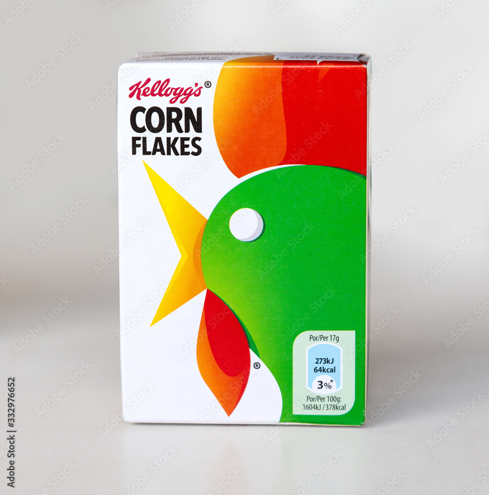 Kelloggs Corn Flakes Breakfast Cereal 500g