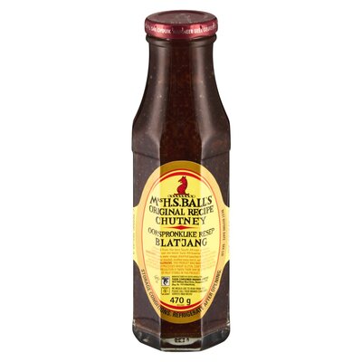 Mrs Balls Original Recipe Chutney 470g Glass Bottle