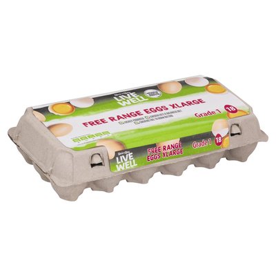 Woolworths Free Range Extra Large Eggs 18-Pack